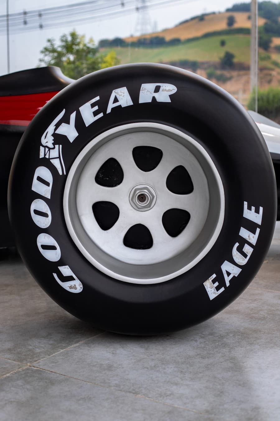 Real tyre